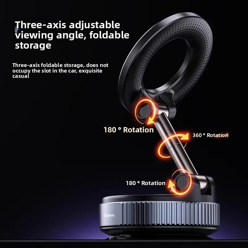 Vacuum Magnetic Phone Holder – 360°