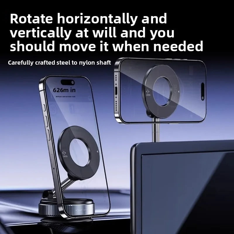 Vacuum Magnetic Phone Holder – 360°